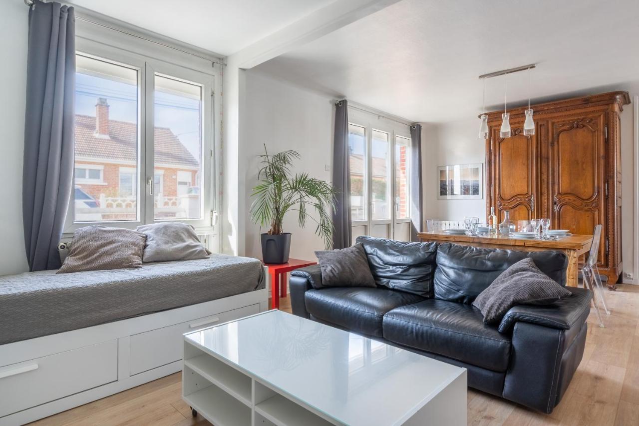 Maison Confortable, Terrasse Et Jardin A Amiens Eksteriør billede