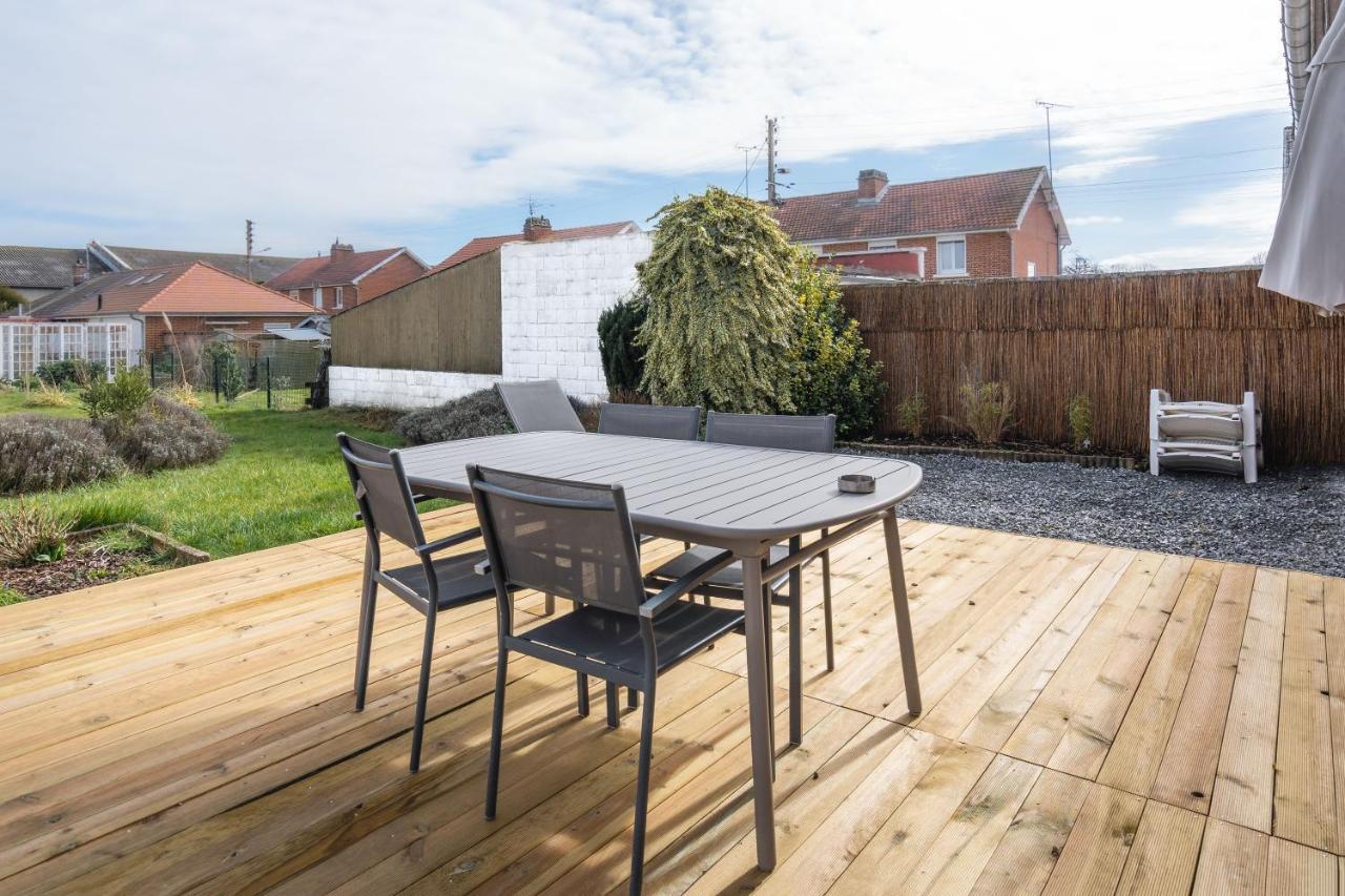 Maison Confortable, Terrasse Et Jardin A Amiens Eksteriør billede